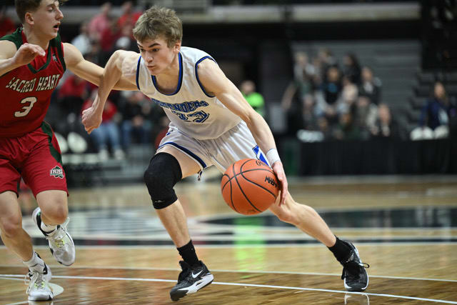 Sacred Heart vs Tri-Unity Christian MHSAA Division 4 title game -- Scott Hasse20